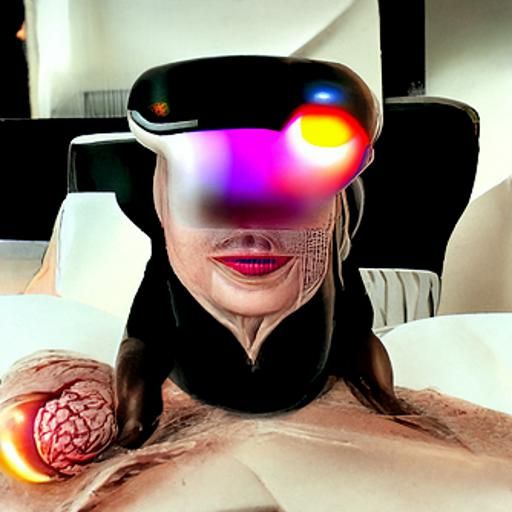 Surreal AI Emerges from Abstract Composition