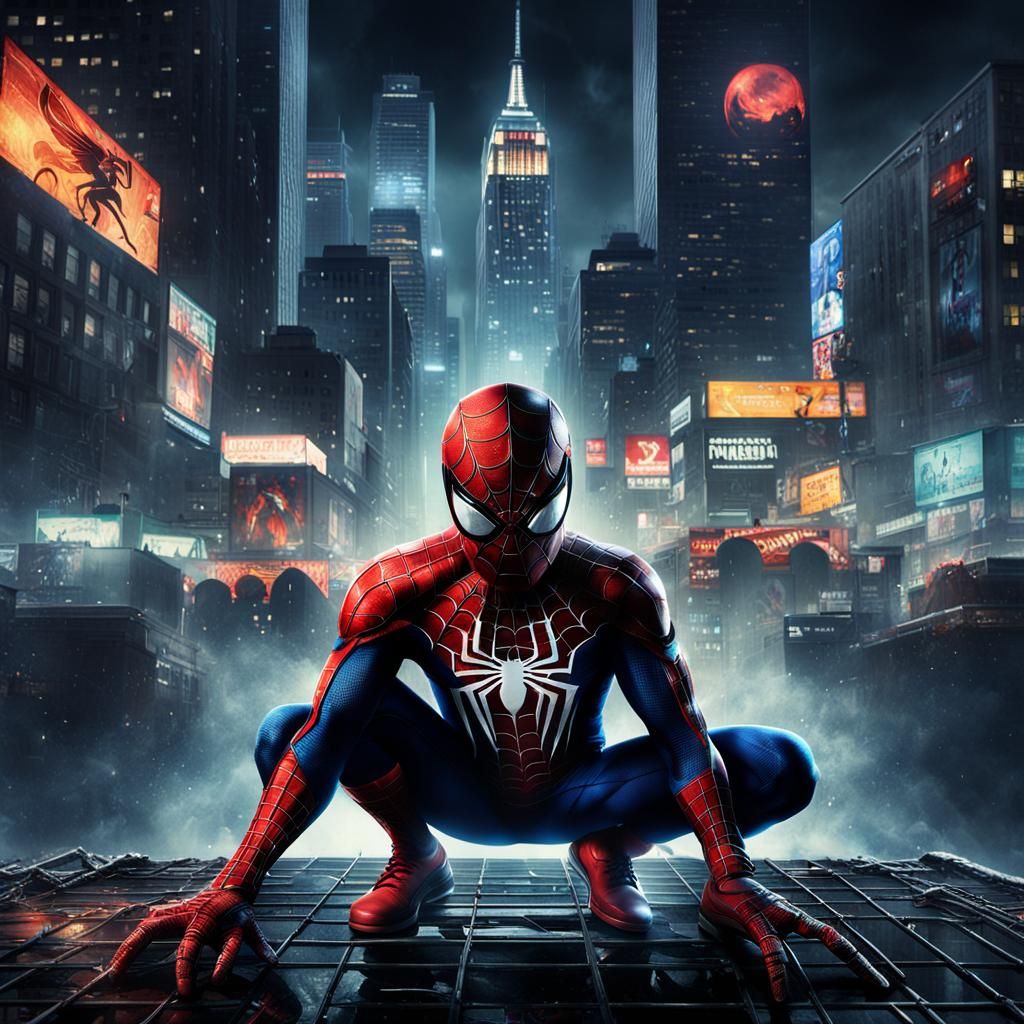Dark Spider-Man Hip Hop Music Producer