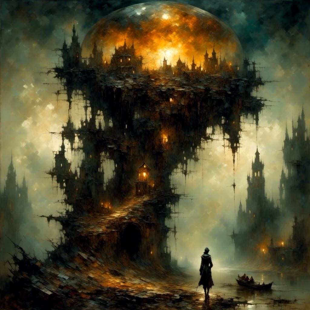 The Lamp with Obsidian LoRA