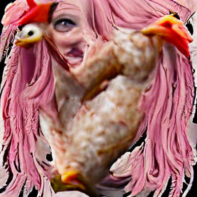 Detailed Cockatrice Illustration in Fantasy Style