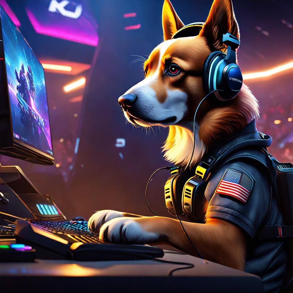 Esports dog