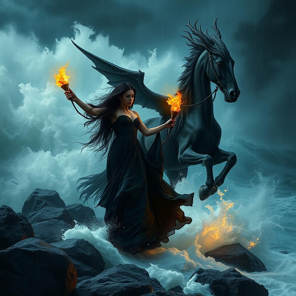 Morrighan: Goddess of Storms and the Grim Reaper