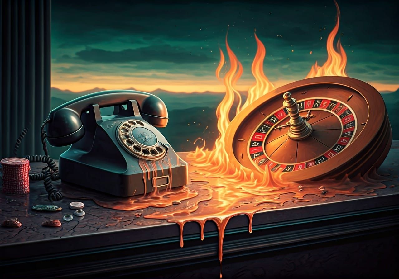 Melting Diner: A Surrealist Psychedelic Nightmare