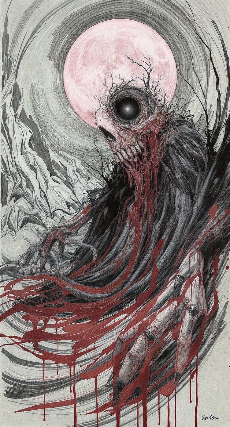 Disturbing Analog Horror Sketch