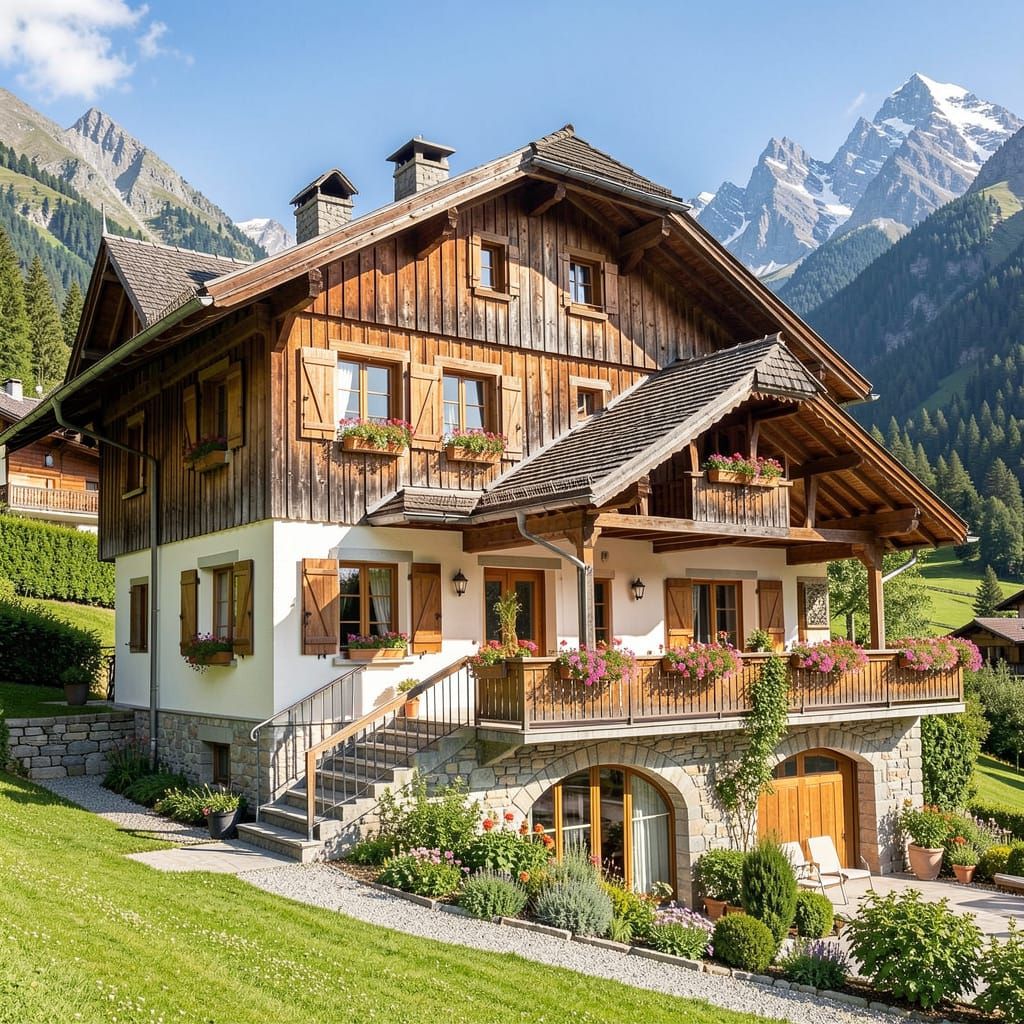 Charming Swiss House in Alpine Setting