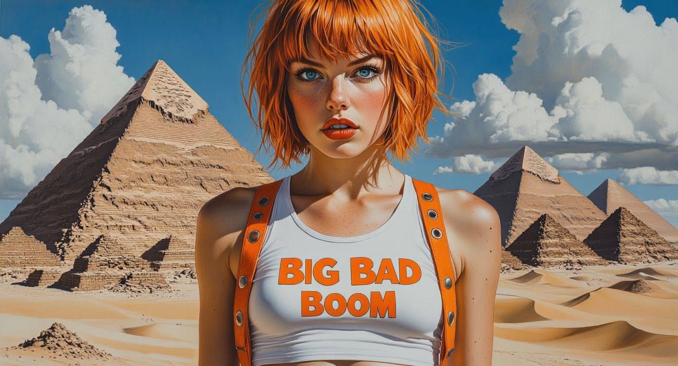 Big Bad Boom Text Art