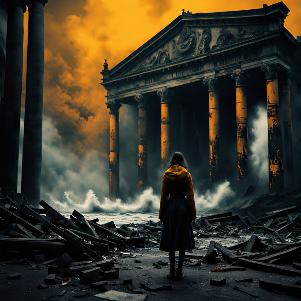 Toxic Apocalypse in Fauvist Expressionism