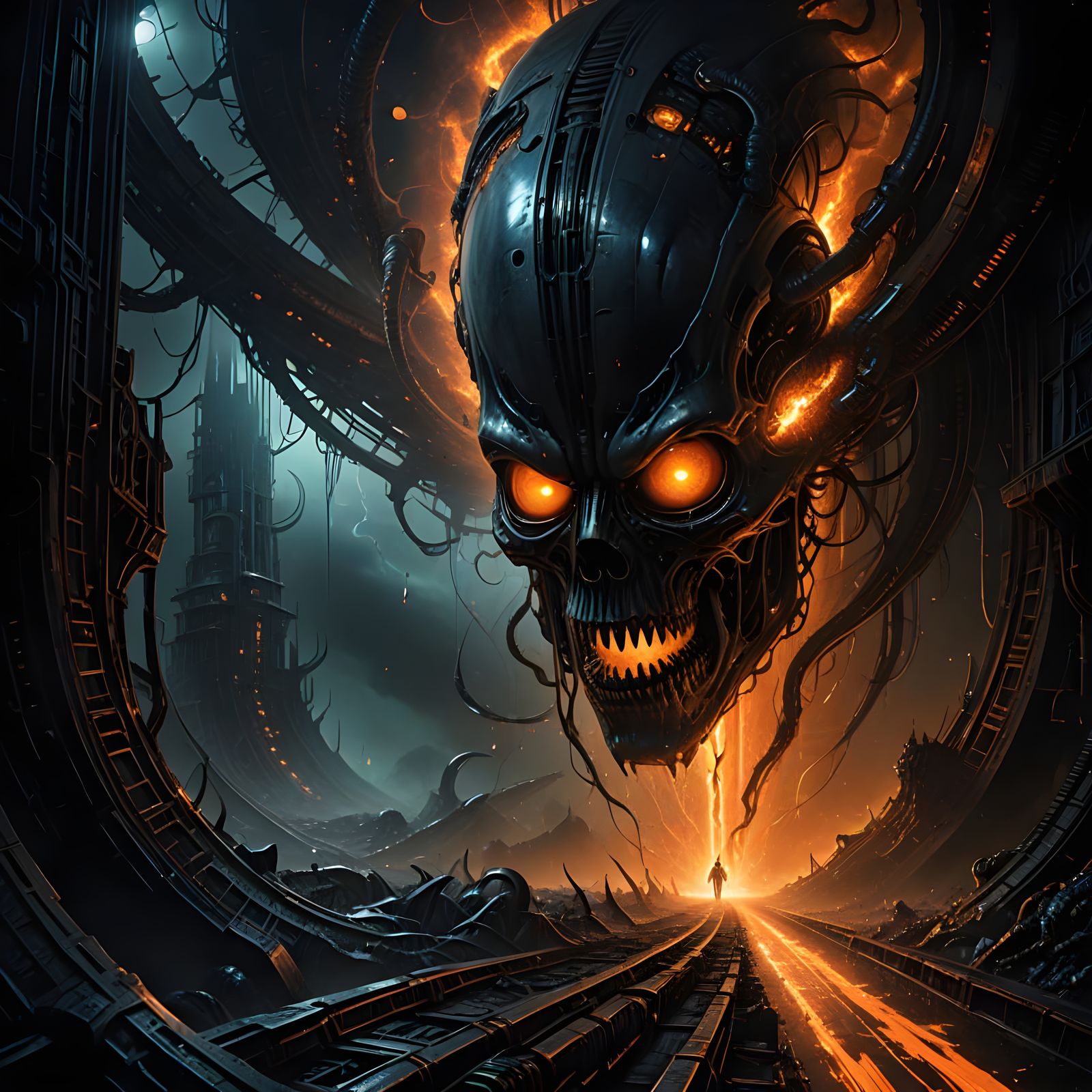 Dying Galaxy's Last Stand