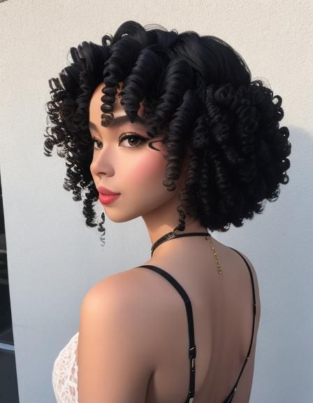 Abstract Curlicue Design