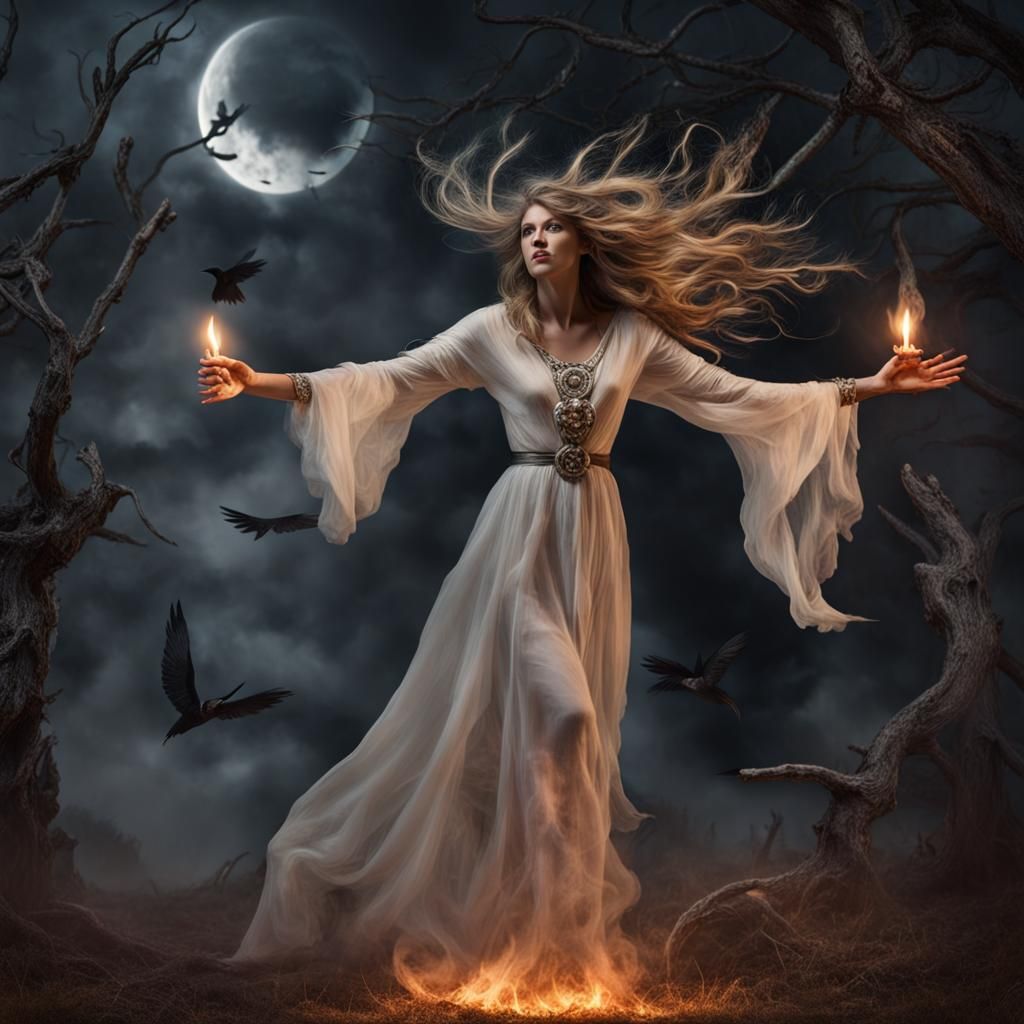 Witches' Dance: An Enchanting Night Ritual