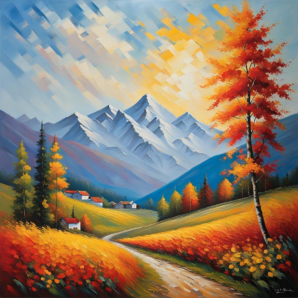 You will go out in joy
    and be led forth in peace;
the mo...