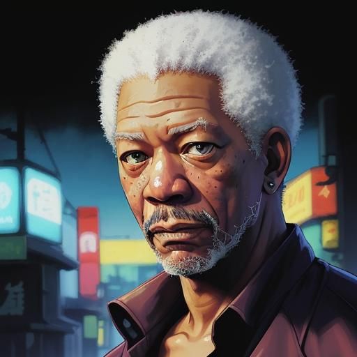 GTA Style Character in Anime Art Style