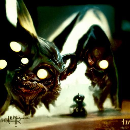 Sinister Gremlins by Greg Rutkowski