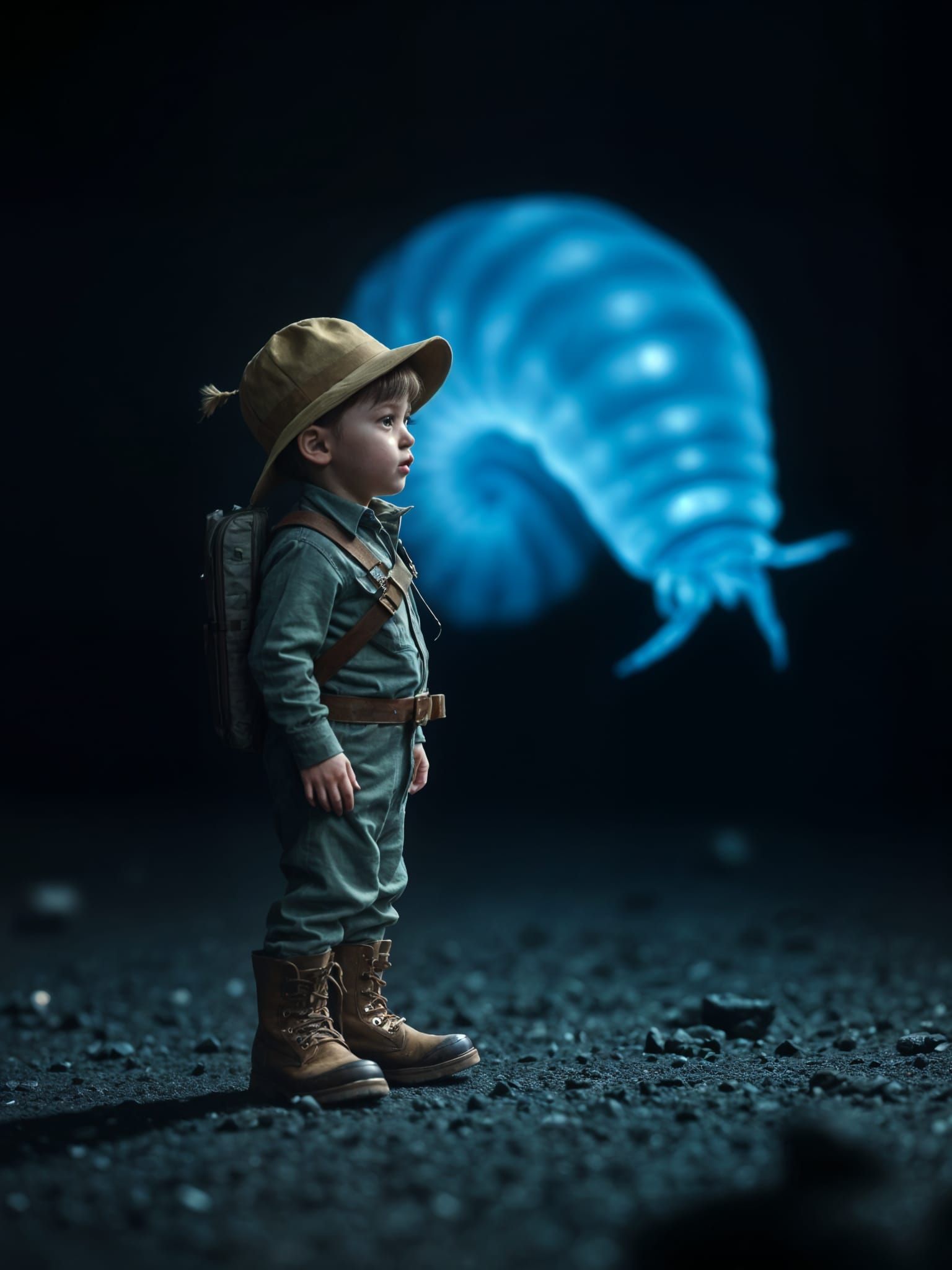 Tiny Explorer Meets Giant Tardigrade