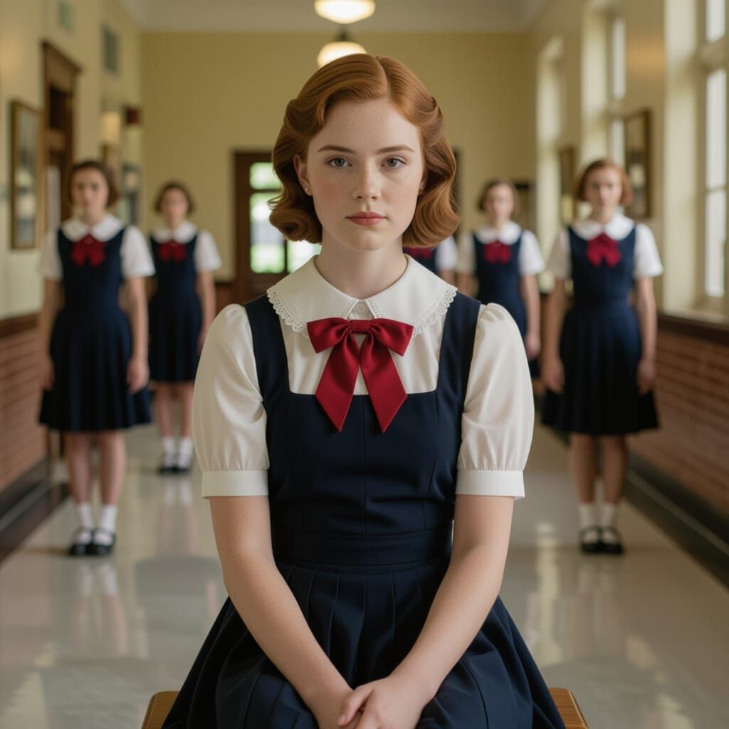 Hyperrealistic Portrait of a Student in Rembrandt Style