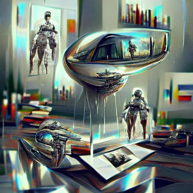 Detailed HD Science Fiction Art in Cryengine