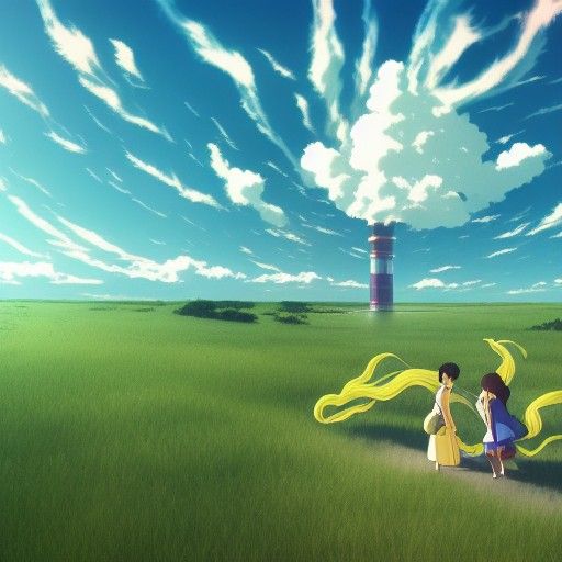 Lemonade Tornado: Anime Key Visual