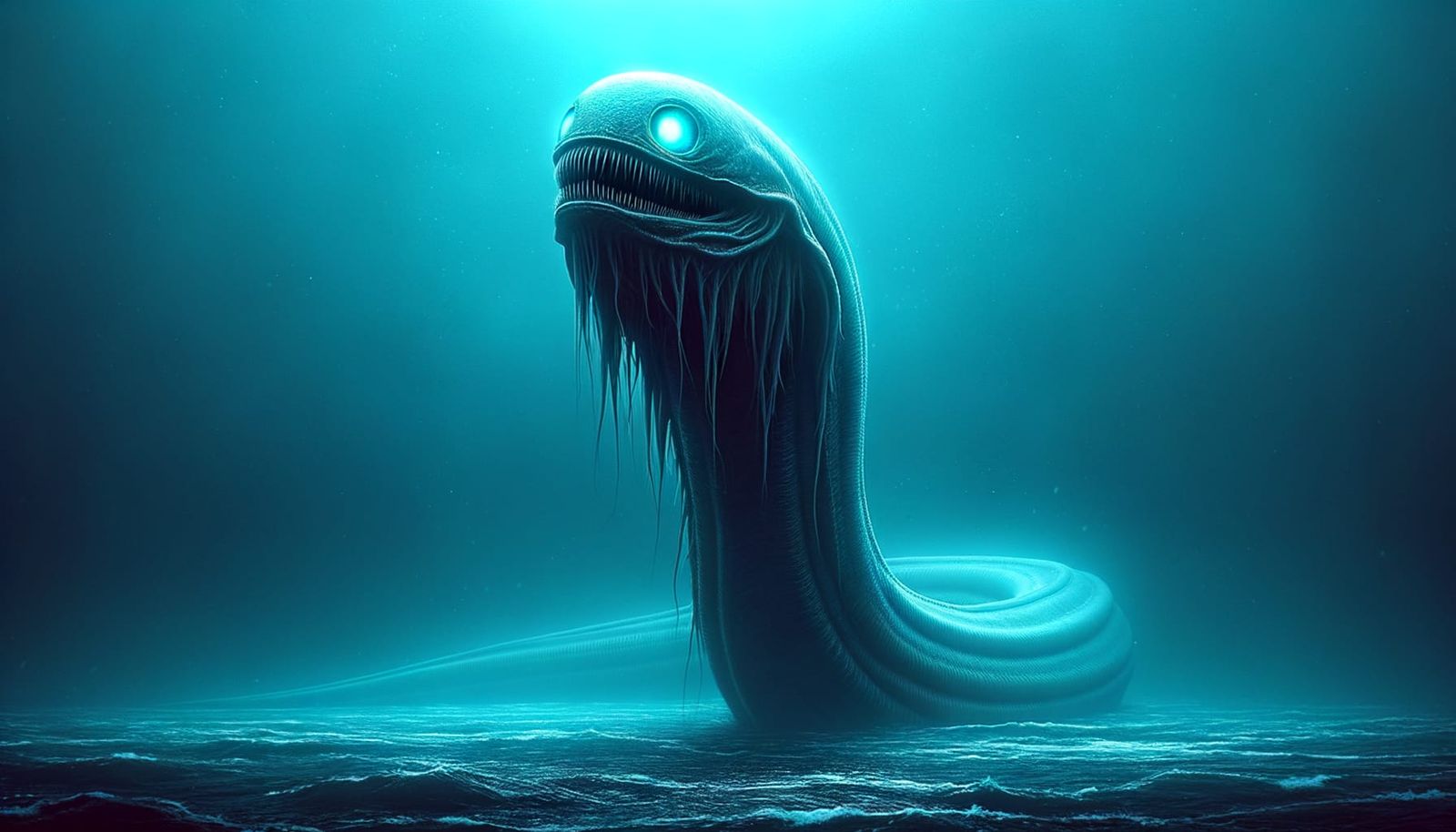Gigantic Deep Sea Creature of Nightmares