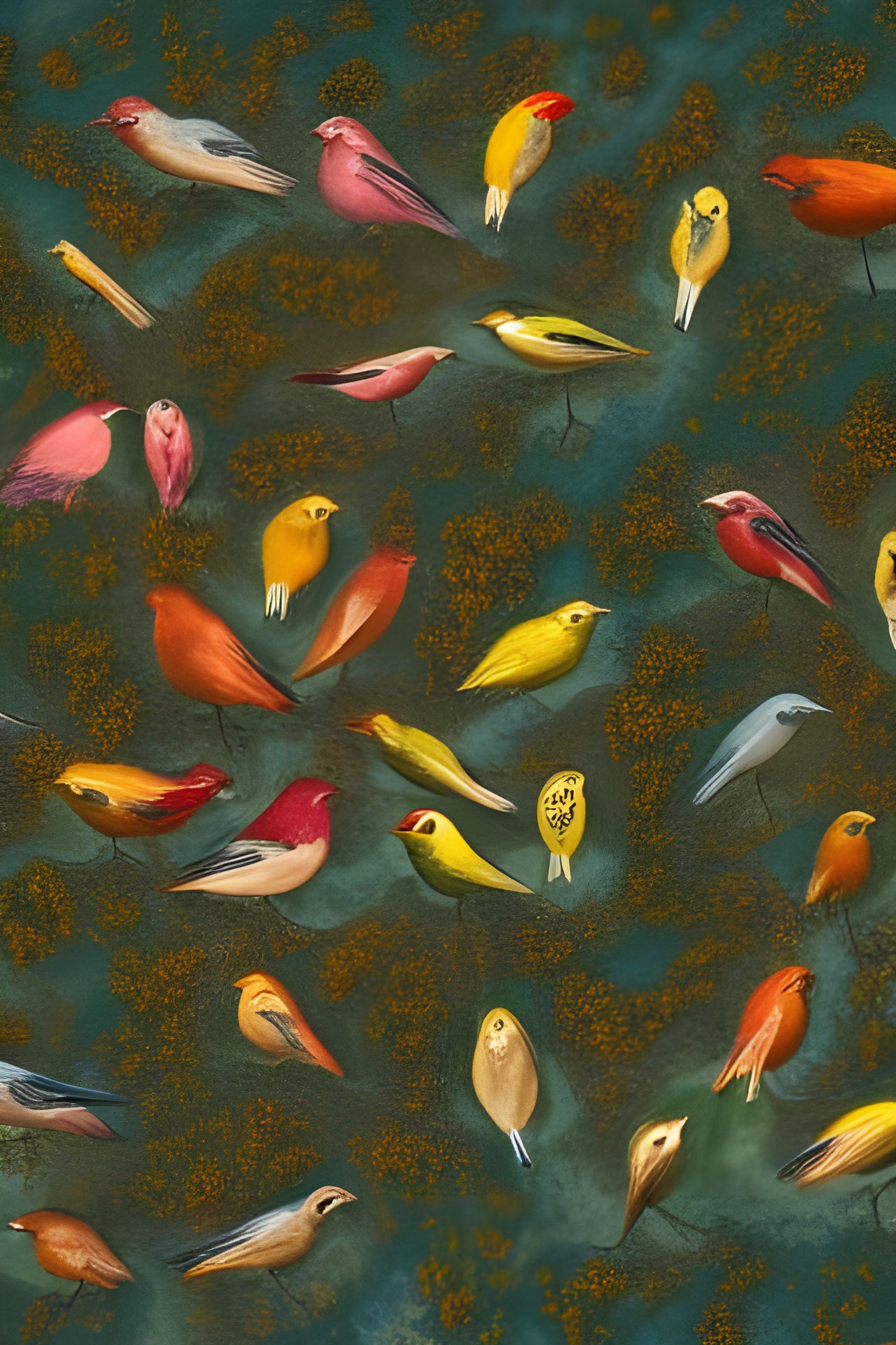 Bird's-Eye View of Nature: High-Detail Photography