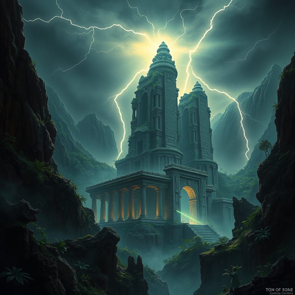 Ancient Temple Hidden in Jungle Ruins