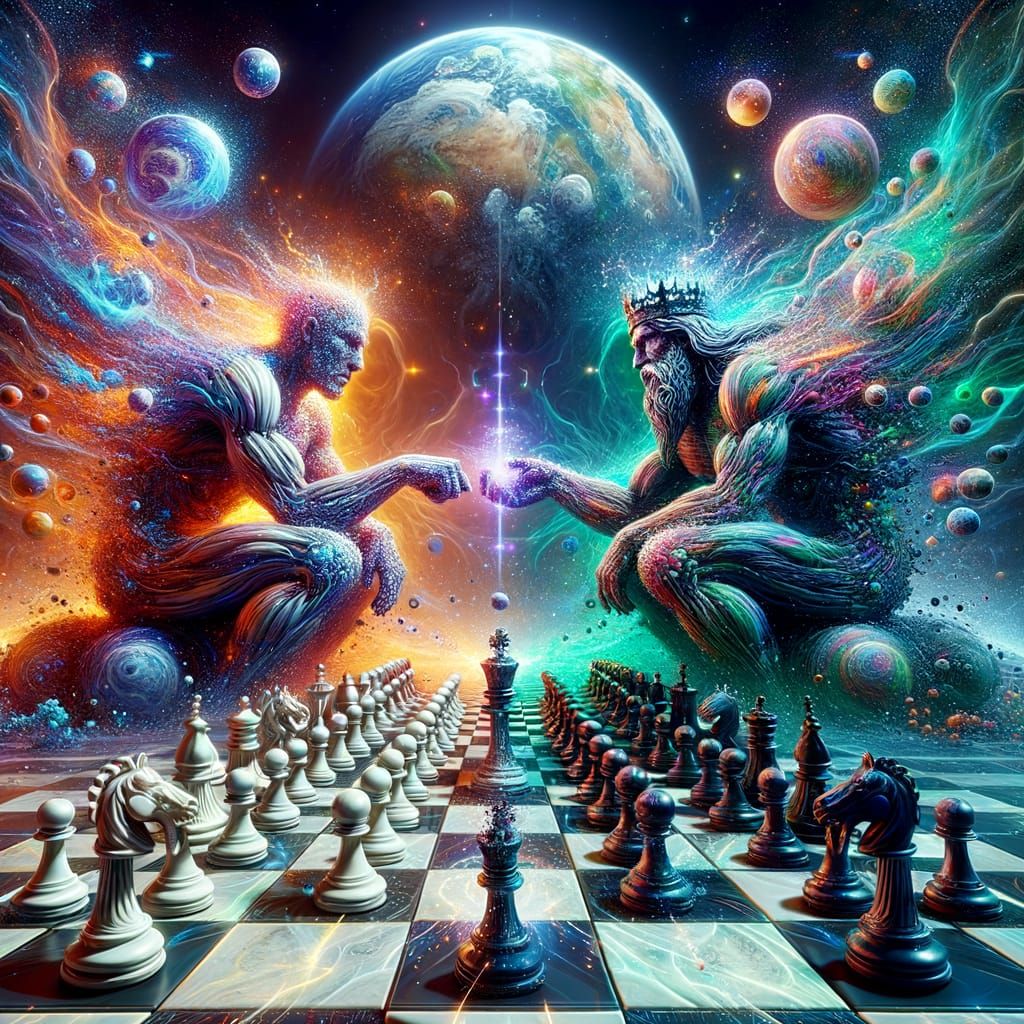 Playing 4D Chess while Opposition playin 2D Checkers