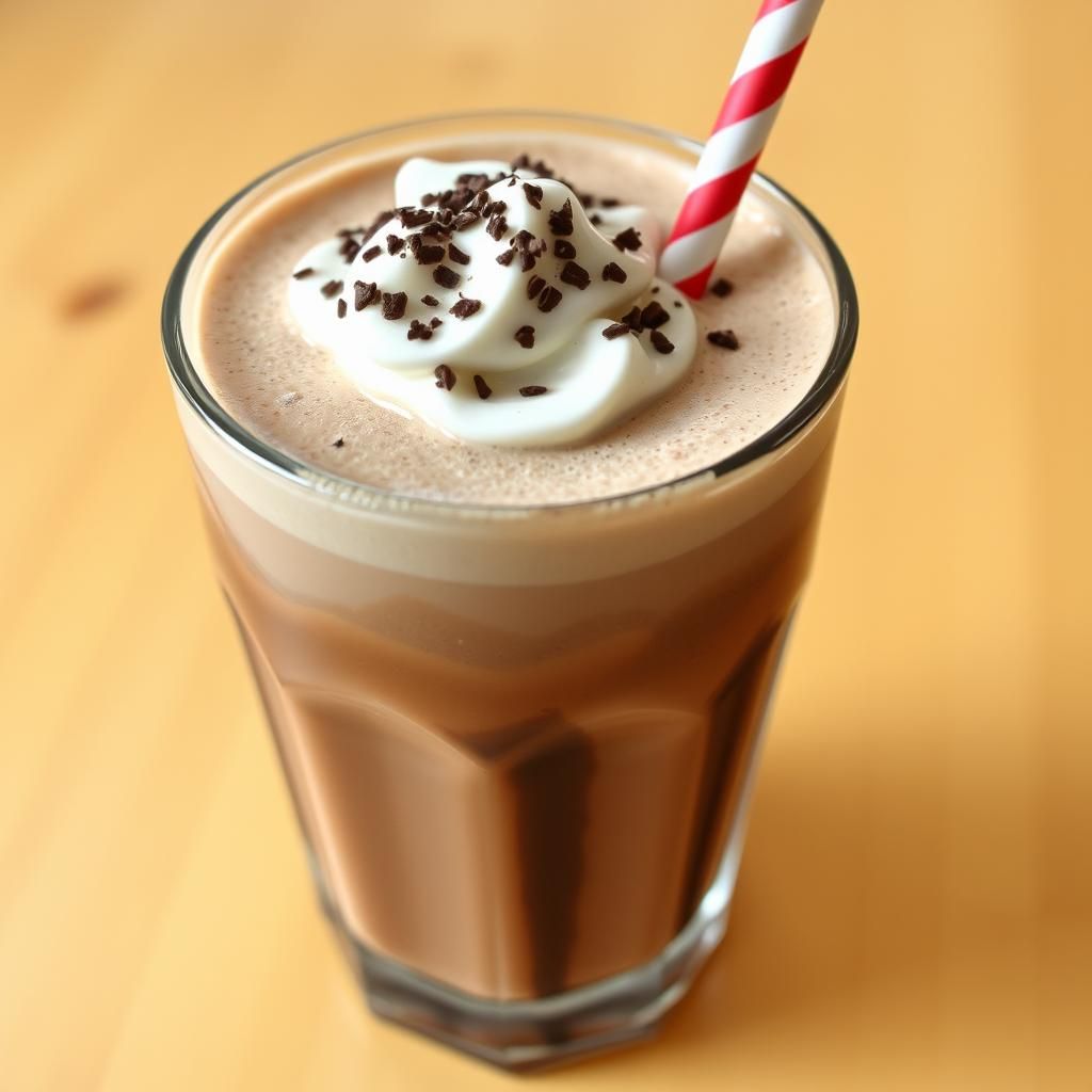 Chocolate milkshake