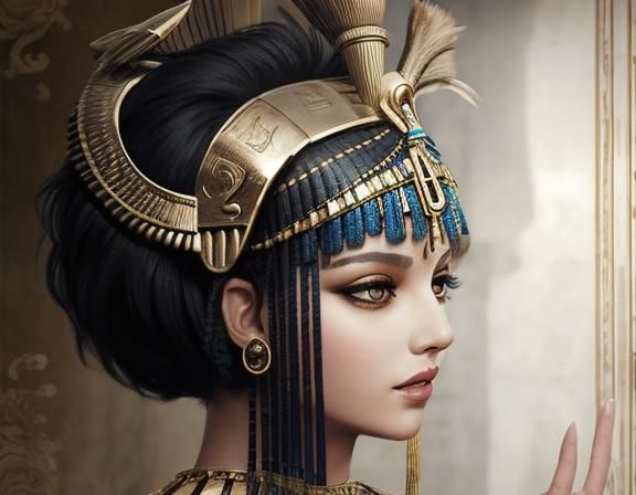 AI Image of Cleopatra, Egyptian Queen