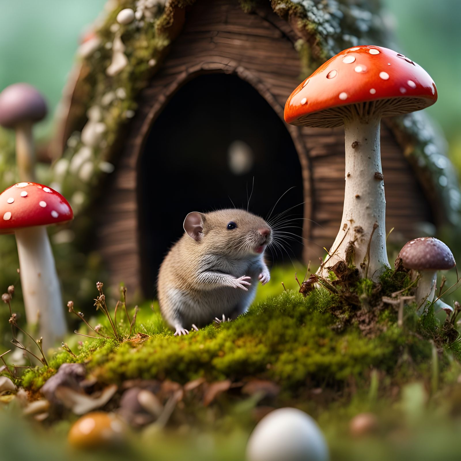 Teeny-tiny vole