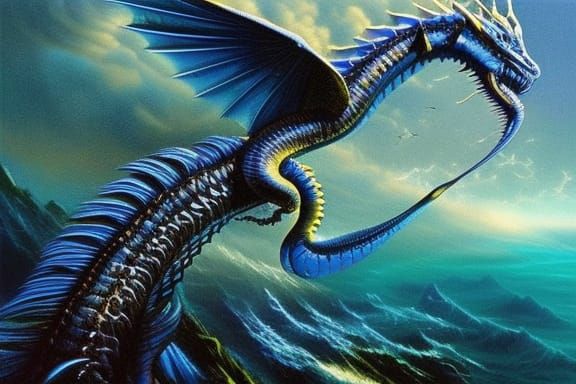 A sea serpent
