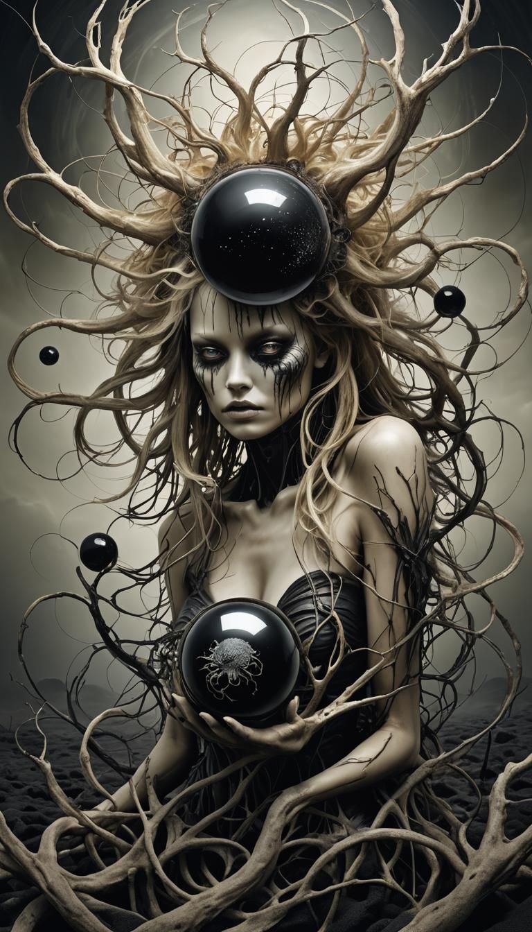 Hans Rudolf Giger Meets Ryohei Hase in Surrealistic Metamorp...