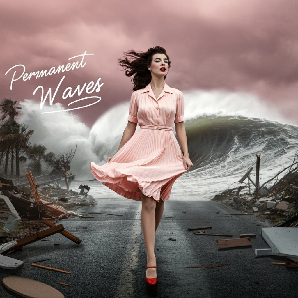 Fifties Siren Caught in Hurricane's Fury