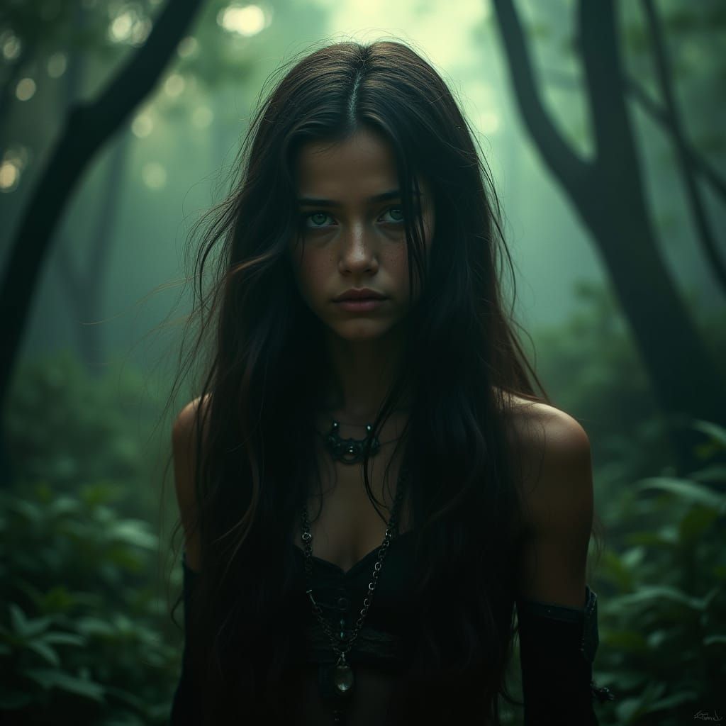 Enchanting Forest Warrior