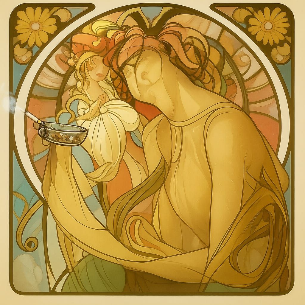 Aesthetic Portrait of a Young Woman with Shy Smile