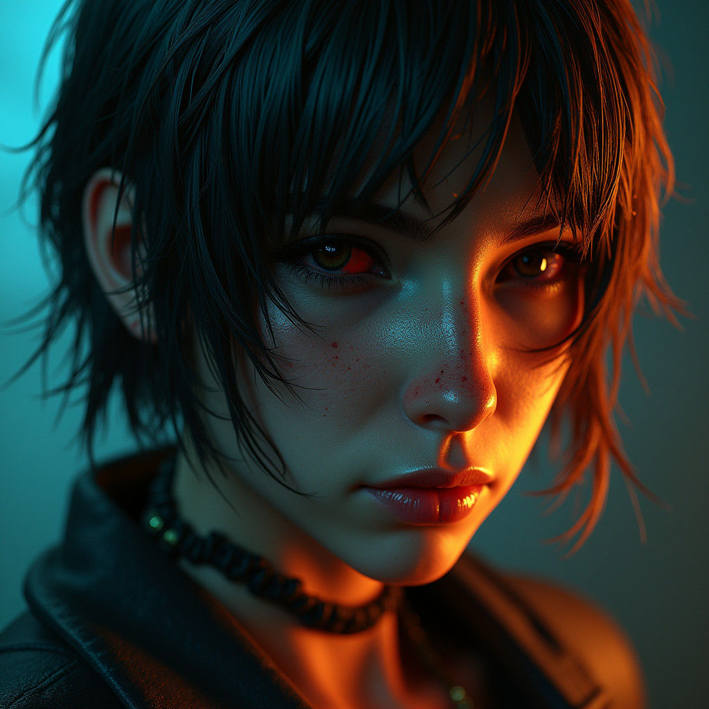 Resident Evil Character Portrait in Artgerm Style