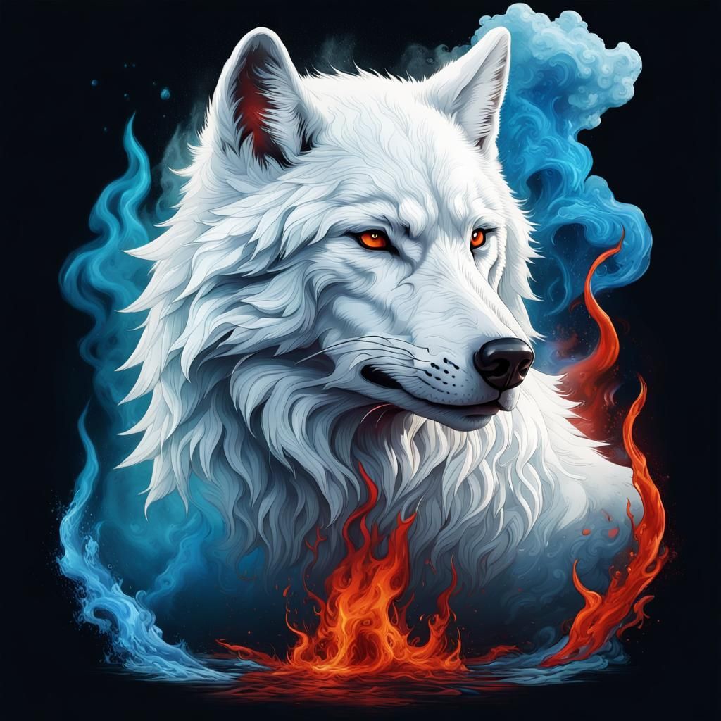 White wolf
