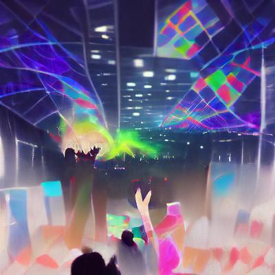 AI Generated Image Based on a Single Word