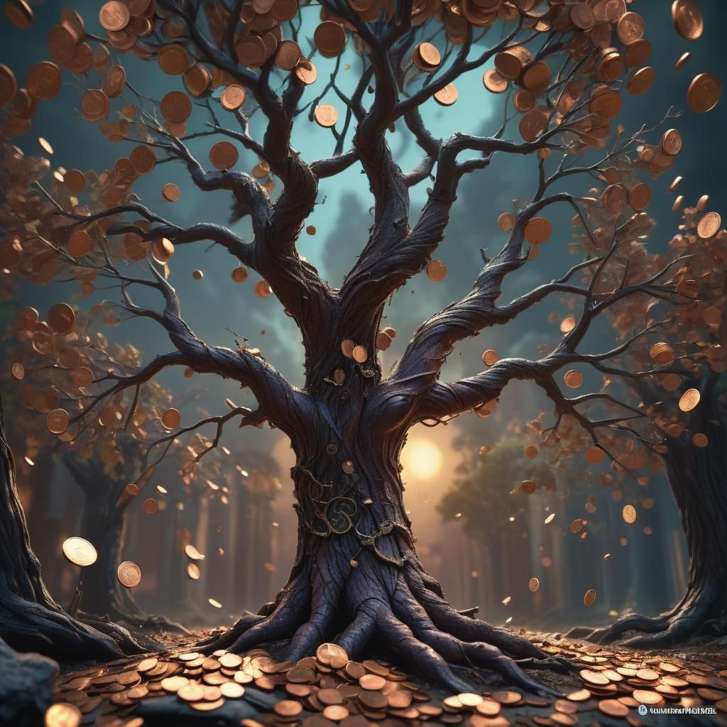 Penny Tree: Fantastical Art in Deep Color