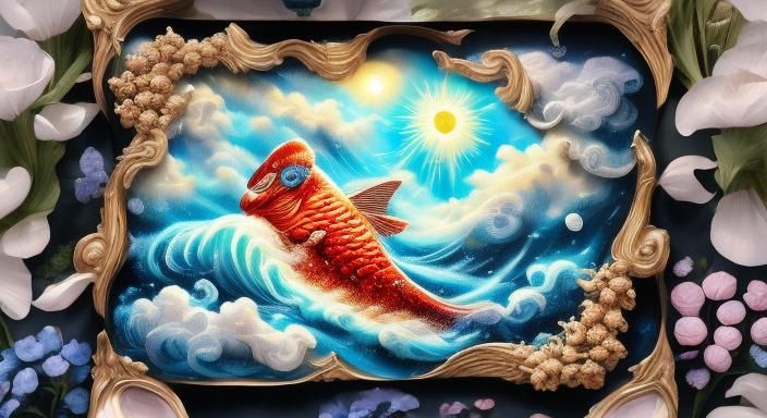 Genesis: Venus and Medusa in Glistening Shell