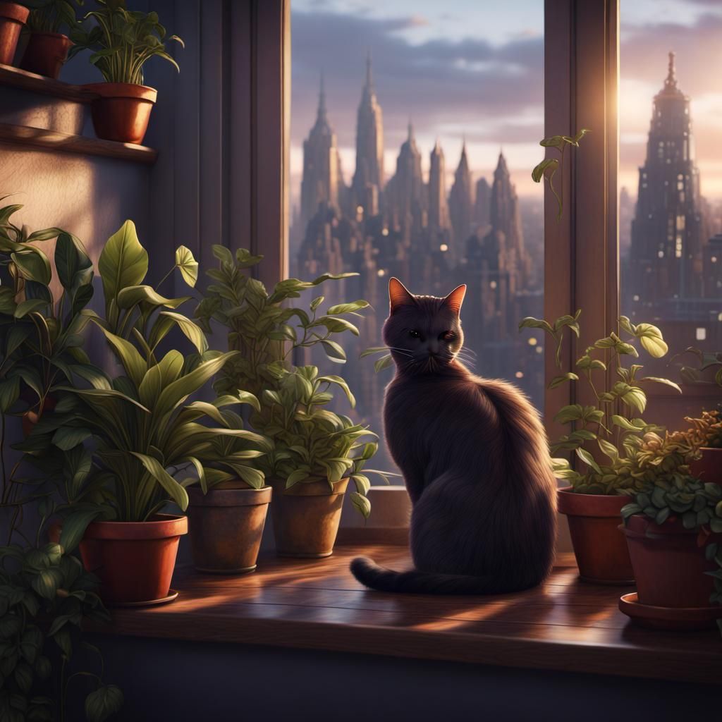 Creepy Little Cat...