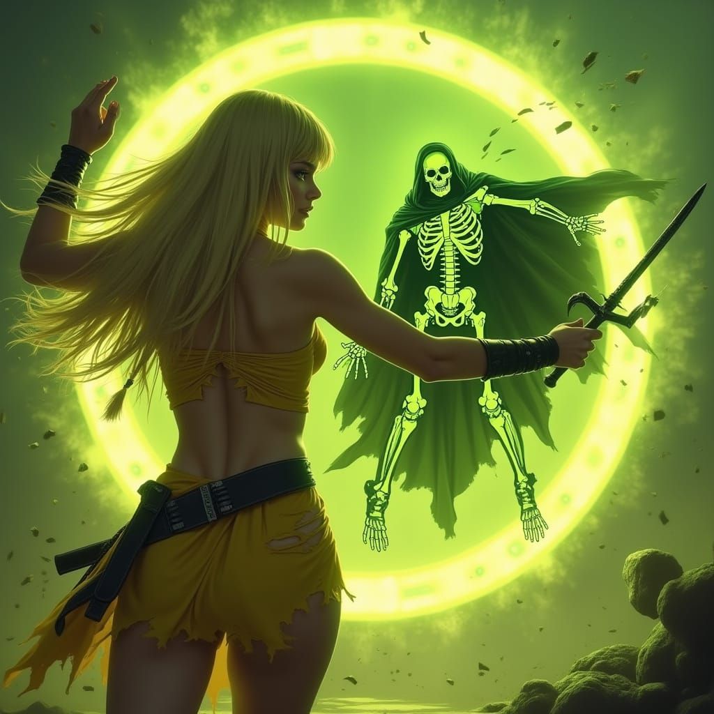 Illyana Rasputin Battles Scare Glow in Epic Limbo Confrontat...