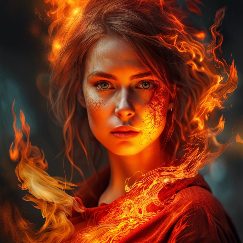 Fire DANCE GIRL