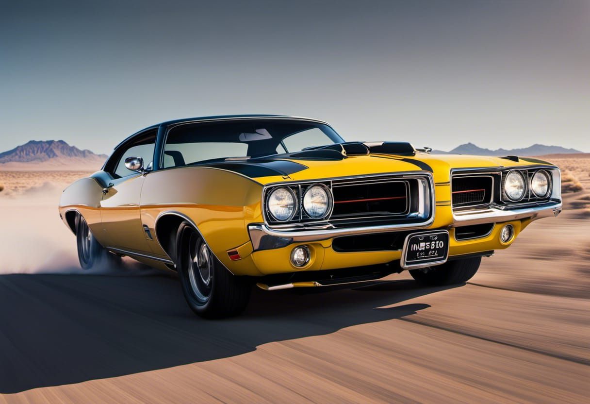 1970 Yellow Pontiac GTO in Nevada