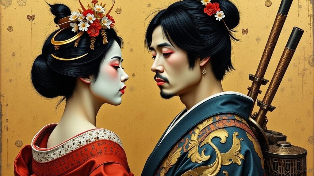 Samurai and Geisha in Ancient Japan