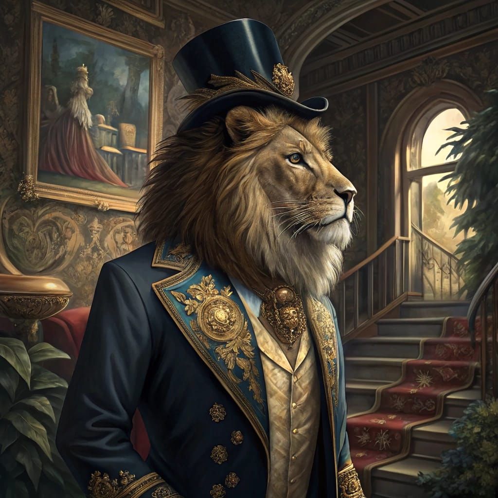 Victorian Lion