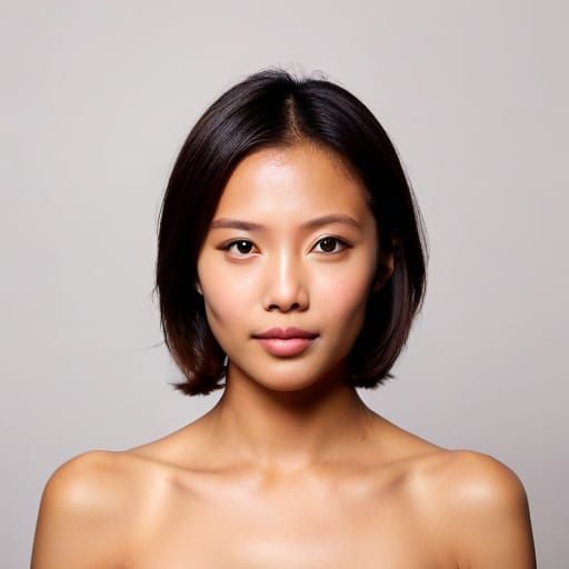 Stunning Portrait of a Young Indonesian Woman