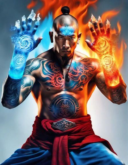 AI Generated Abstract Colorful Background