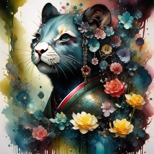 Intricate Ink Filigree Tattoo Design