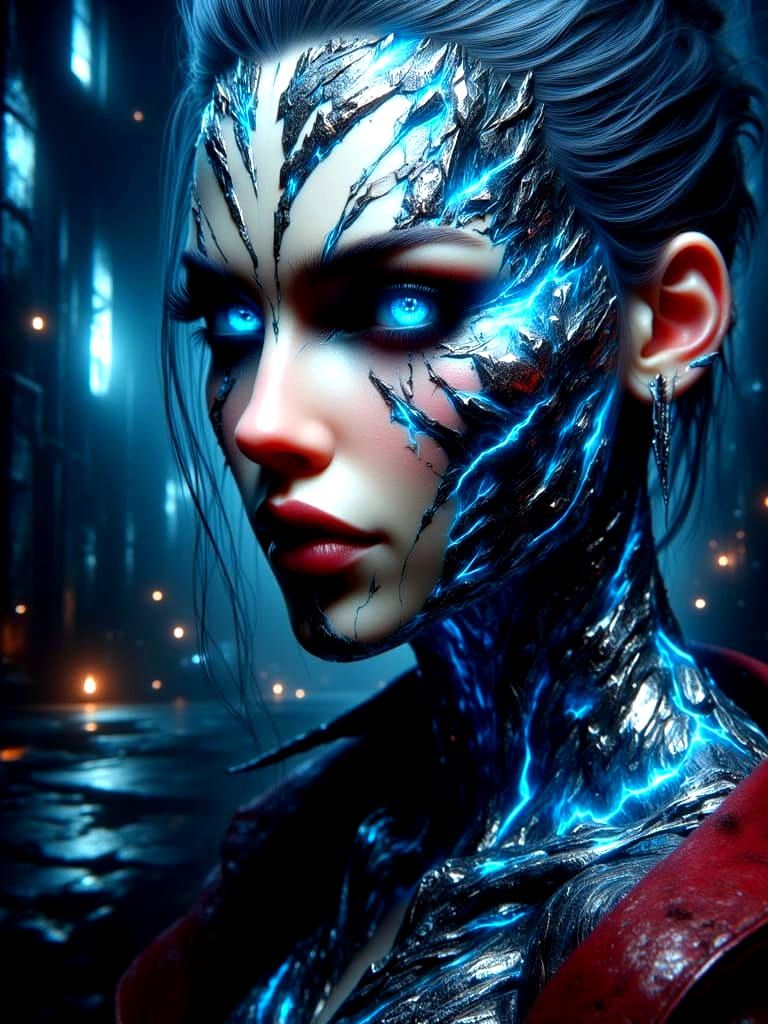 Epic Fantasy City on Flat-Topped Mountain