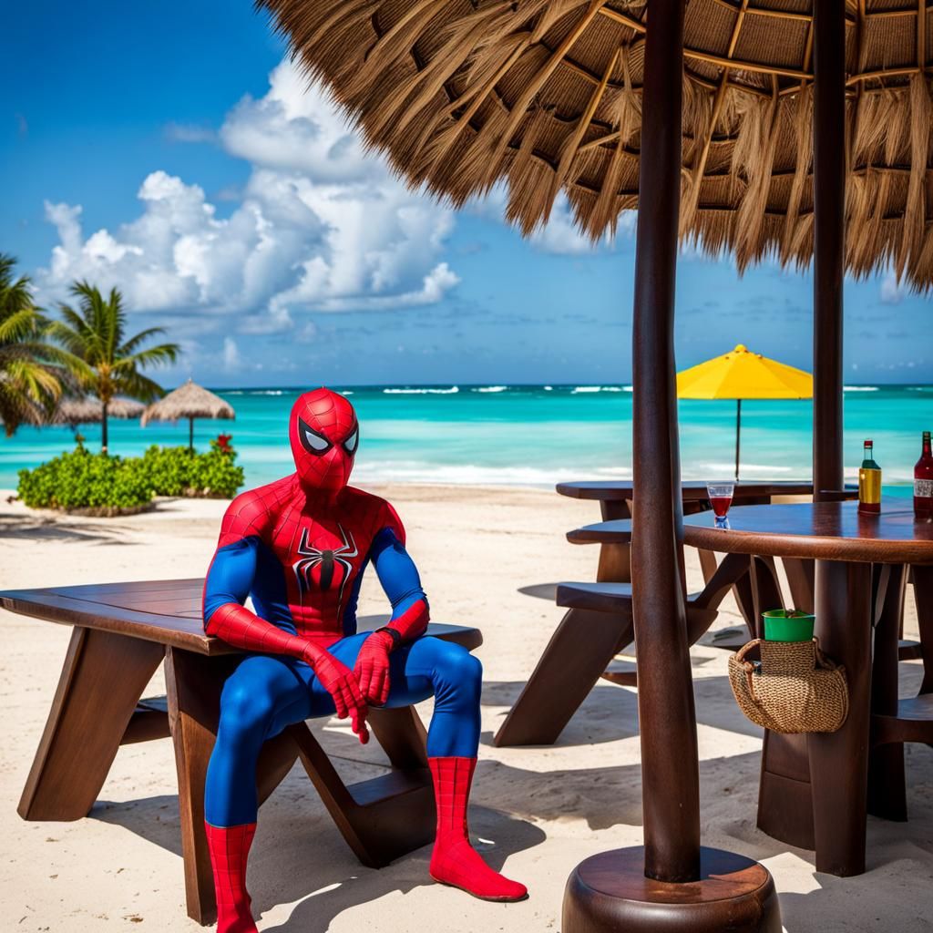 Spiderman on vacation (B)