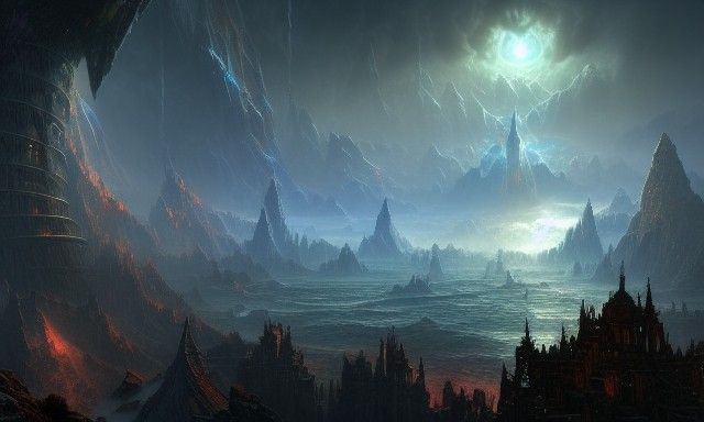Heavenly Magic and Pollution: Epic Fantasy Art